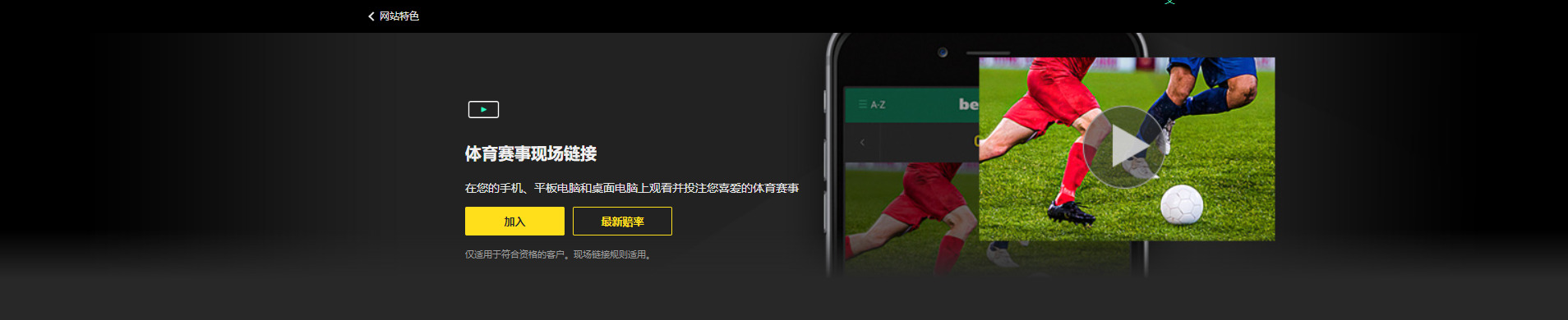 Bet365娱乐网站特色：体育赛事现场链接